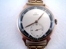 Load image into Gallery viewer, Impressive 18K Rose Gold Omega and Matching 18K Bracelet, Manual, Huge 37mm
