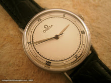 Load image into Gallery viewer, Omega Silvered Dial with Roman Number Cal 30T2 SC, Manual, Large 35mm