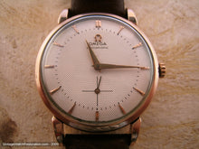 Load image into Gallery viewer, Omega Rose Gold Texturized Dial Bumper, Automatic, Large 35mm