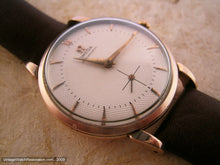 Load image into Gallery viewer, Omega Rose Gold Texturized Dial Bumper, Automatic, Large 35mm