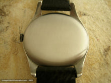 Load image into Gallery viewer, Huge Early 30T2PC Omega with Raised Gold Markers on Pearl White Dial, Manual, Huge 38.5mm