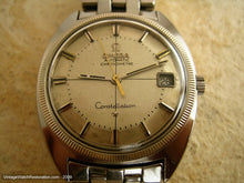Load image into Gallery viewer, Omega Chronometer Constellation Pie Pan Dial with Stainless Bracelet, Automatic, Large 35mm