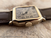 Load image into Gallery viewer, Omega Very Rare All Original 1923 Model in Square Cut Rectangular Case, Manual, 26x37mm