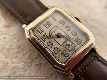 Load image into Gallery viewer, Omega Very Rare All Original 1923 Model in Square Cut Rectangular Case, Manual, 26x37mm