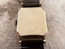 Load image into Gallery viewer, Omega Very Rare All Original 1923 Model in Square Cut Rectangular Case, Manual, 26x37mm
