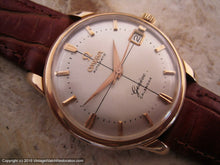 Load image into Gallery viewer, Omega 18K Rose Gold Calendar, Automatic, Large 34mm