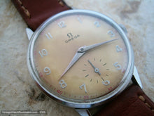 Load image into Gallery viewer, Handsome Omega with Mellow Mustardy Dial, Manual, Very Large 35mm