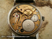 Load image into Gallery viewer, Super elegant early Omega 30T2SC with Stainless Dial, Manual, Large 35mm