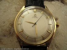 Load image into Gallery viewer, Amazing WWII Era 18K Gold Omega Bumper, Automatic, Very Large 35mm