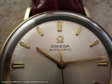 Load image into Gallery viewer, Omega Automatic Silver Dial Classic, Automatic, Large 34.5mm