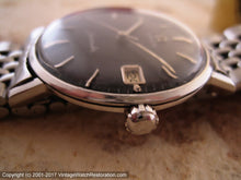 Load image into Gallery viewer, Omega Seamaster Date with Omega Stainless Steel Rice Bracelet, Automatic, Large 34mm