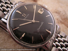 Load image into Gallery viewer, Omega Seamaster Date with Omega Stainless Steel Rice Bracelet, Automatic, Large 34mm