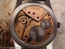 Load image into Gallery viewer, Huge Silver Dial Omega 30T2PC WWII Era, Manual, Huge 38mm