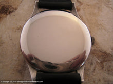 Load image into Gallery viewer, Black Dial Omega with Bold Lumed Numbers, Manual, Huge 38mm