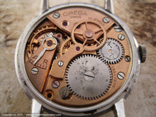 Load image into Gallery viewer, Black Dial Omega WWII Era Military 30T2SC, Manual, Large 35mm