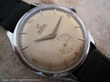 Load image into Gallery viewer, Omega Textured Champagne Dial with Bumper Movement, Automatic, 35.5mm