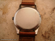 Load image into Gallery viewer, Rare All Original First Automatic Omega Military Bumper with Pigskin Strap, Automatic, Large 35mm