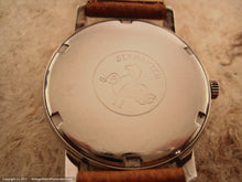 Load image into Gallery viewer, Early Omega Seamaster with Silver Dial and Pigskin Strap, Manual, 34mm