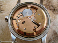 Load image into Gallery viewer, Omega Bumper with Black Dial and Gold Bezel Stainless Case , Automatic, Large 35mm