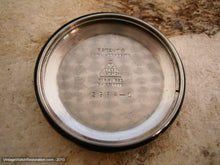 Load image into Gallery viewer, Omega Bumper with Black Dial and Gold Bezel Stainless Case , Automatic, Large 35mm