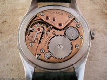 Load image into Gallery viewer, Huge Omega Red Star 20T2 with Original WWII Era Dial, Manual, Huge 38.5mm