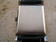 Load image into Gallery viewer, Rare Silvered Dial Tank-Shape Omega, Manual, 22x34mm