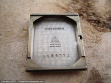 Load image into Gallery viewer, Rare Silvered Dial Tank-Shape Omega, Manual, 22x34mm