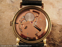 Load image into Gallery viewer, Black Dial Omega Automatic Cal 344 Bumper, Automatic, Large 35mm