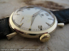 Load image into Gallery viewer, Large 14K Gold Pre-Seamaster Omega Cal 410, Manual, Large 34mm