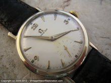 Load image into Gallery viewer, Large 14K Gold Pre-Seamaster Omega Cal 410, Manual, Large 34mm