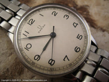 Load image into Gallery viewer, Fabulous Early WWII Big Bold Classic Omega Rare Model Cal 30SCT2, Manual, Very Large 35mm
