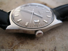 Load image into Gallery viewer, Dove Gray Dial Omega Stunner with Date, Automatic, Large 34.5mm