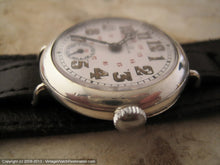 Load image into Gallery viewer, Omega WWI Porcelain 24 Hour Dial with Military Strap, Manual, 33mm