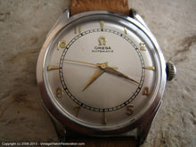 Load image into Gallery viewer, Attractive WWII Era Bumper Omega with Silver Dial , Automatic, 33mm