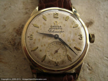 Load image into Gallery viewer, Omega Globemaster (Pre-Constellation) with Warm Dial Patina, Automatic, Large 34mm