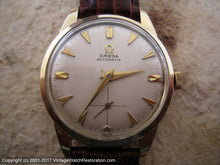 Load image into Gallery viewer, Omega Golden Cheveron Markers Cal 490, Automatic, 33mm