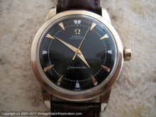 Load image into Gallery viewer, Black Dial Omega Seamaster Bumper Movement, Automatic, Large 35mm
