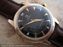 Load image into Gallery viewer, Black Dial Omega Seamaster Bumper Movement, Automatic, Large 35mm