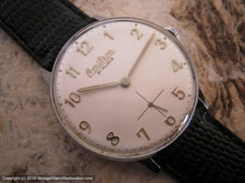 Load image into Gallery viewer, Super White Dial Omikron 'Wehrmachtswerk', Manual, Huge 35mm