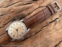 Load image into Gallery viewer, Olma Original Cream Patina Dial with Perfect Second Tick Markers,  Automatic, Large 35mm