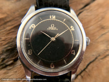 Load image into Gallery viewer, Omega Black Dial Bumper, Automatic, 33mm