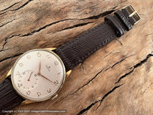 Load image into Gallery viewer, Omega Huge 30T2 Rose Gold Numbers, Manual, 37.5mm