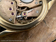 Load image into Gallery viewer, Omega Huge 30T2 Rose Gold Numbers, Manual, 37.5mm