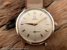 Load image into Gallery viewer, Omega Early Fifties Bumper with Perfect Creamy Dial, Automatic, 32.5mm
