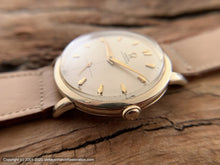 Load image into Gallery viewer, Omega Early Fifties Bumper with Perfect Creamy Dial, Automatic, 32.5mm