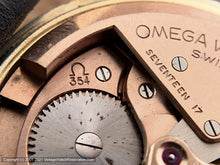 Load image into Gallery viewer, Omega Black Dial Cal 354 Bumper, c.1953, Automatic, 33mm
