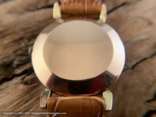 Load image into Gallery viewer, Omega c.1950 Rose Gold Bumper Cal 332 with Mind Boggling Patina Dial, Automatic, Huge 37mm