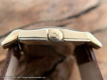 Load image into Gallery viewer, Omega c.1941 Square Case Champagne Dial, Cal R17.8, Manual, 27x37mm