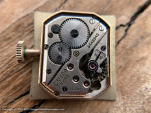Load image into Gallery viewer, Omega c.1941 Square Case Champagne Dial, Cal R17.8, Manual, 27x37mm