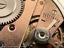 Load image into Gallery viewer, Omikron 21 Rubis Brown Textured Dial, Wehrmachtswerk 1130 Movement, Manual, 38mm